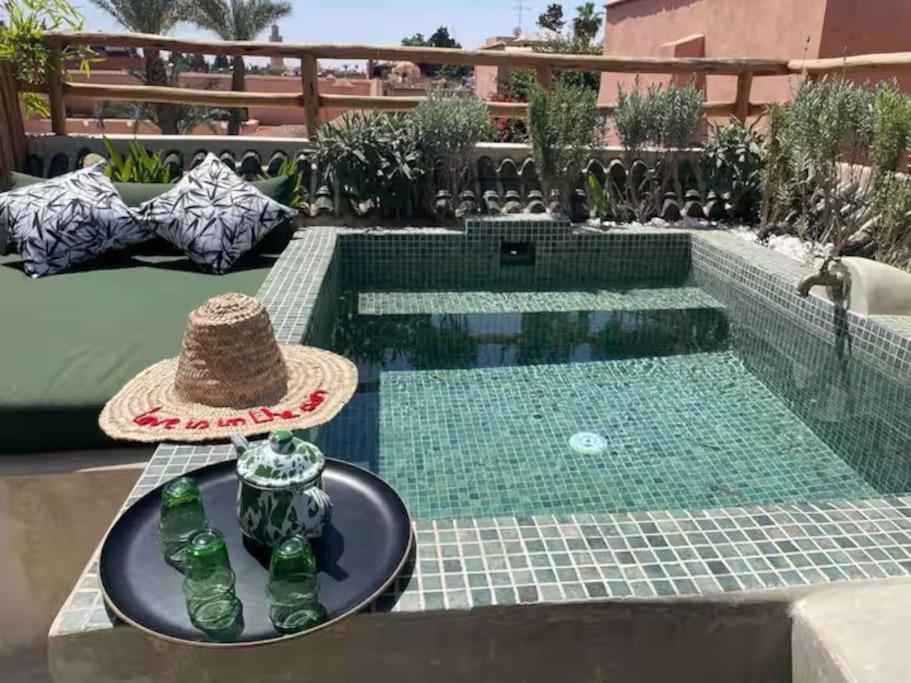 Riad Ptit Kech, Bassin Terrasse - Petits Dejeuners Маракеш Екстериор снимка