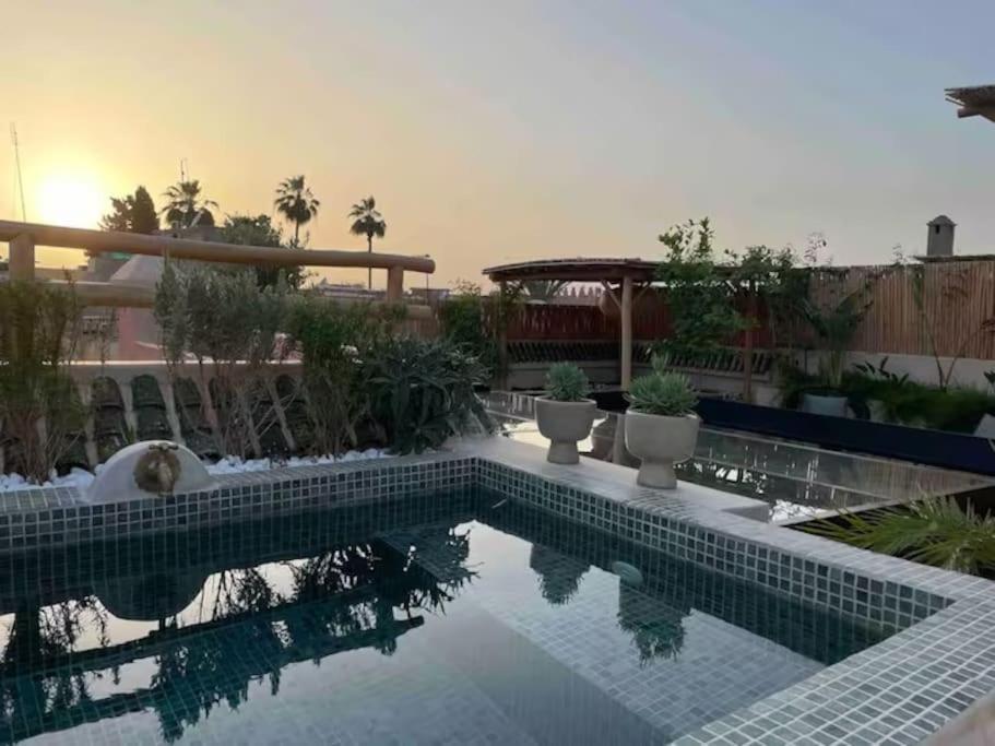 Riad Ptit Kech, Bassin Terrasse - Petits Dejeuners Маракеш Екстериор снимка