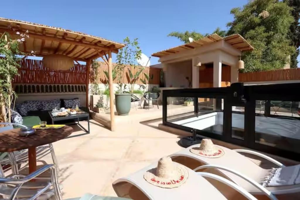 Riad Ptit Kech, Bassin Terrasse - Petits Dejeuners Маракеш Екстериор снимка
