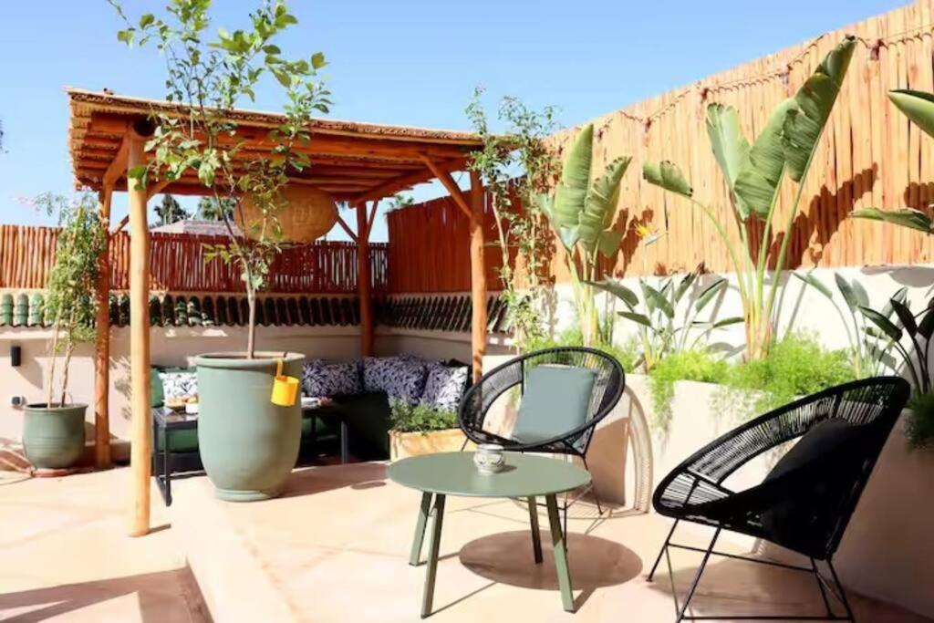 Riad Ptit Kech, Bassin Terrasse - Petits Dejeuners Маракеш Екстериор снимка